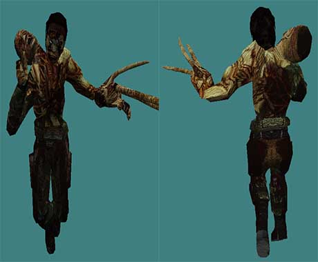 Скин зомби - Alyx Mutant