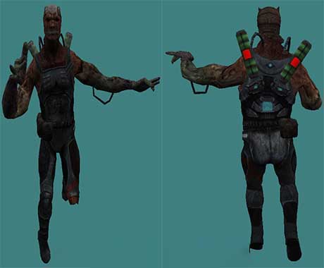 Скин zombie - Biohazard