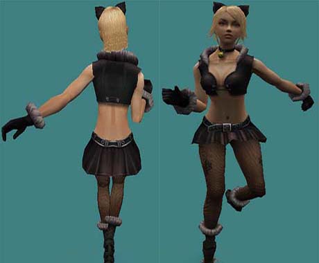 Скин девушки - Киска