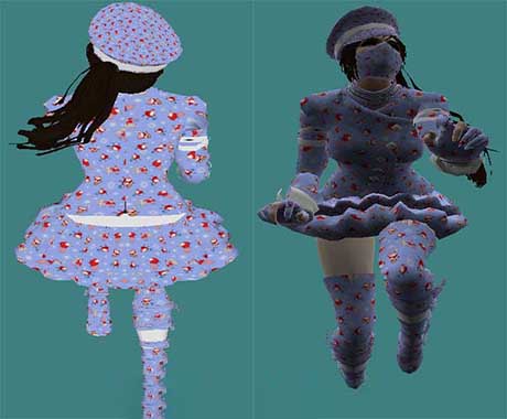 Скин девушки - Snegurka