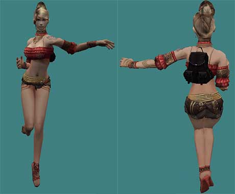 Скин девушки - Zhane