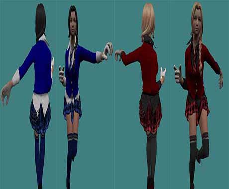 Скины девушек - LD Skins